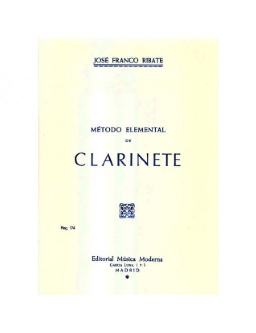 Método Clarinete Franco Ribate