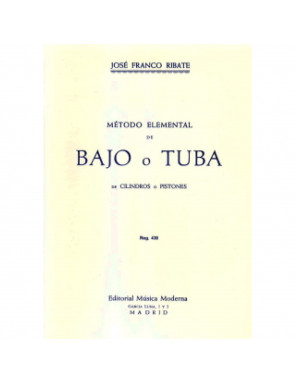 Método Bajo o Tuba Franco Ribate