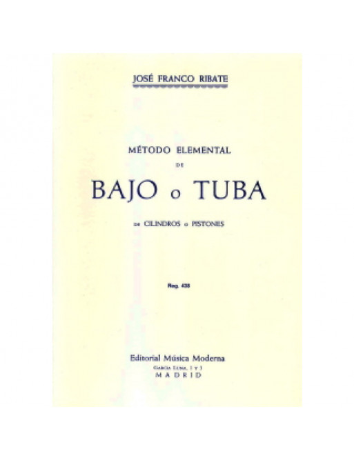 Método Bajo o Tuba Franco Ribate