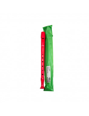 Flauta Hohner 95084-RD Plástico Digitación Alemana 1 Pieza Roja