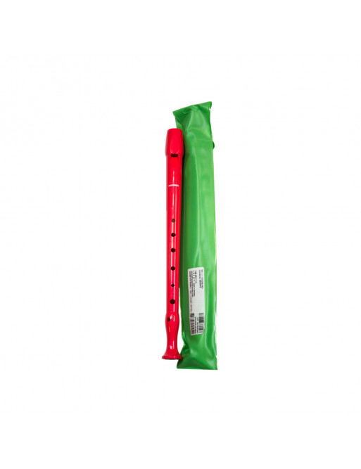 Flauta Hohner 95084-RD Plástico Digitación Alemana 1 Pieza Roja