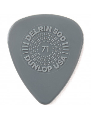 Bolsa 12 Púas Dunlop 450P-071 Prime Grip Delrin 500 0.71mm