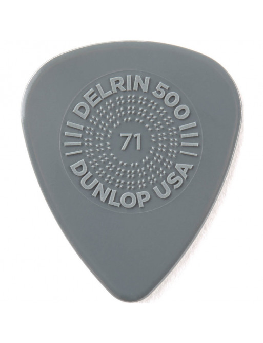 Bolsa 12 Púas Dunlop 450P-071 Prime Grip Delrin 500 0.71mm