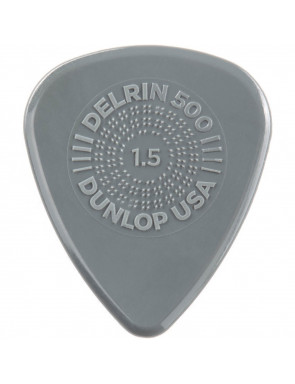 Bolsa 12 Púas Dunlop 450P-150 Prime Grip Delrin 500 1.50mm