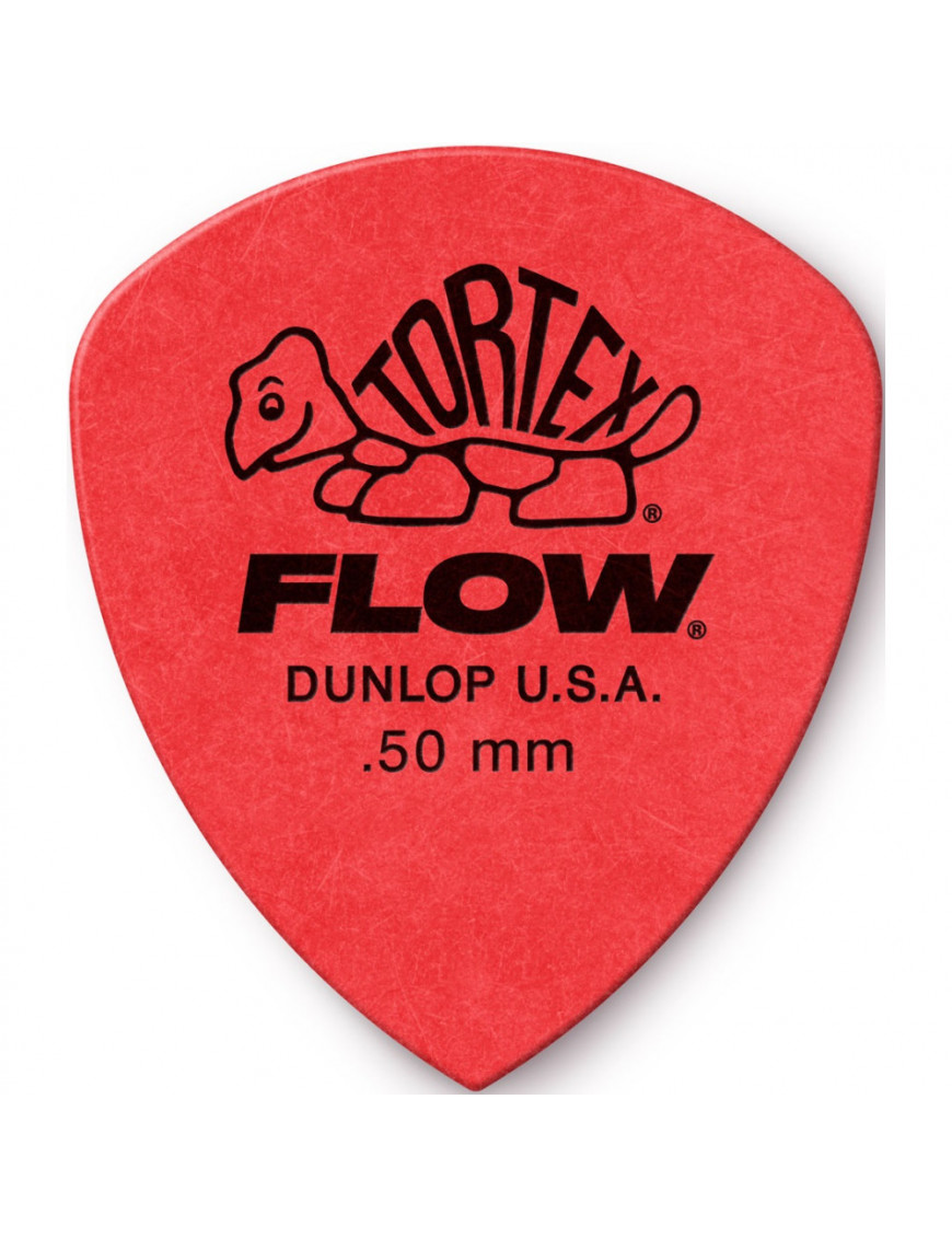Bolsa 12 Púas Dunlop 558P-050 Tortex Flow Standard 0.50mm Pickers