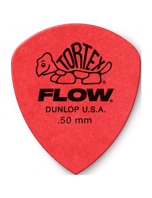 Bolsa 12 Púas Dunlop 558P-050 Tortex Flow Standard 0.50mm Pickers