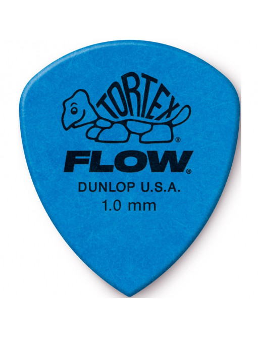Bolsa 12 Púas Dunlop 558P-100 Tortex Flow Standard 1.00mm Pickers