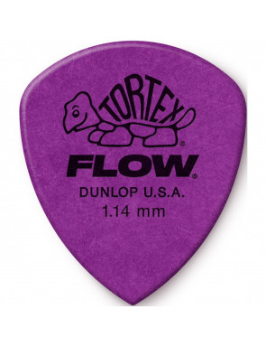Bolsa 12 Púas Dunlop 558P-114 Tortex Flow Standard 1.14mm Pickers