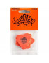 Bolsa 6 Púas Dunlop 431P-060 Tortex Triangle 0.60mm Pickers