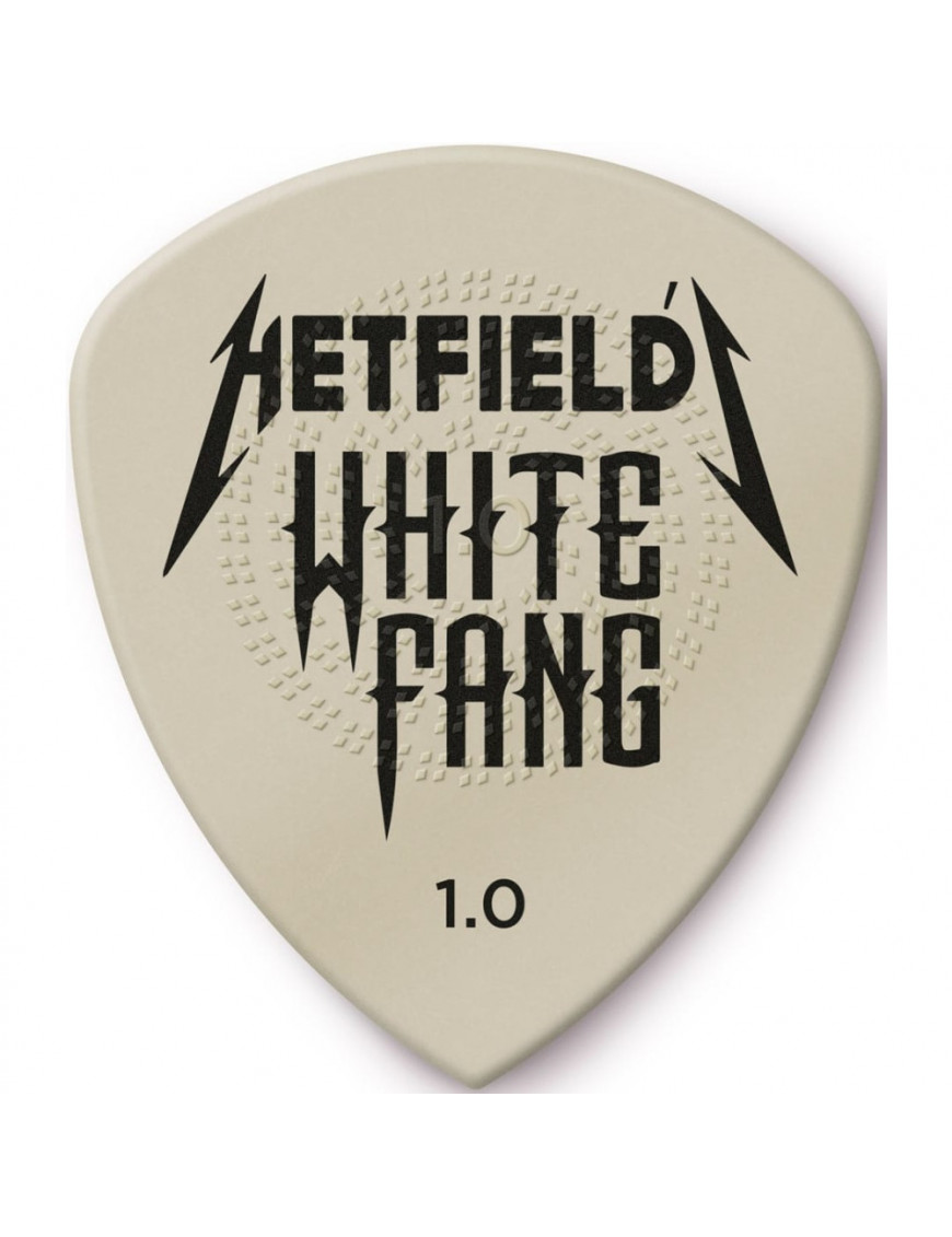 Bolsa 6 Púas Dunlop PH122P-100 Hetfield White Fang 1.00mm