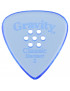 Púa Gravity Classic Standard 2.0mm Pulida Multi-Hole Azul GCLS2PM