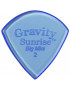 Púa Gravity Sunrise Big Mini 2.0mm Pulida Azul GSUB2P