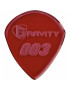 Púa Gravity 003 Jazz3 1.5mm Mate Roja G003M
