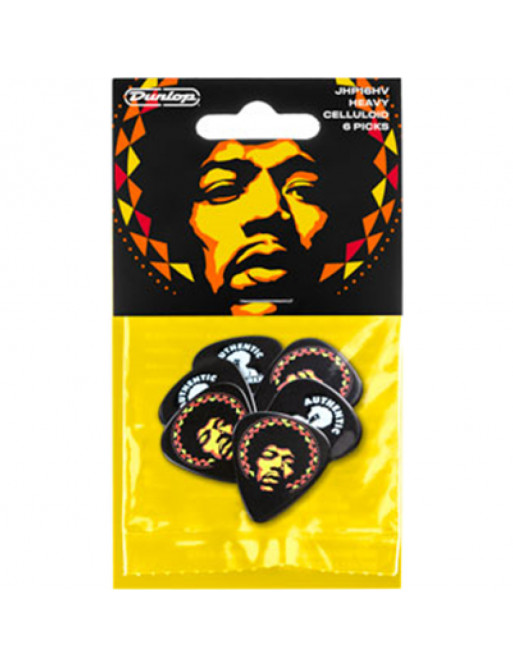 Bolsa 6 Púas Dunlop JHP-16HV Jimi Hendrix Aura Mandala