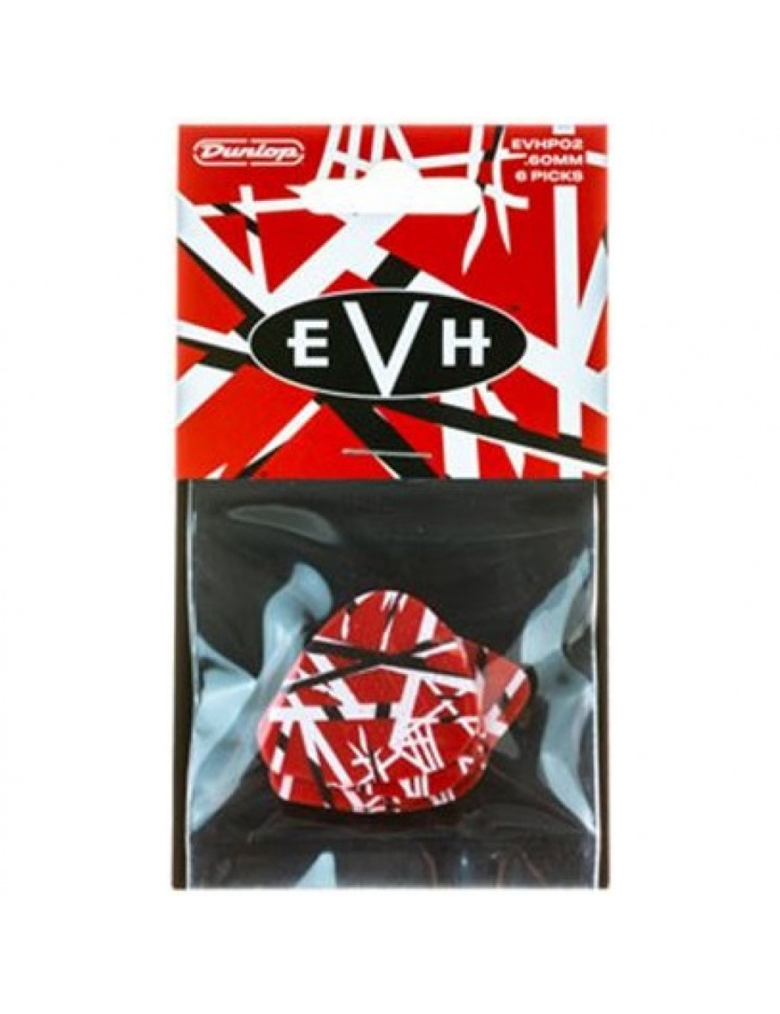 Bolsa 6 Púas Dunlop EVHP-02 Eddie Van Halen Frankenstein