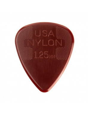 Bolsa 12 Púas Dunlop 44P-125 Nylon Standard 1.25mm Pickers