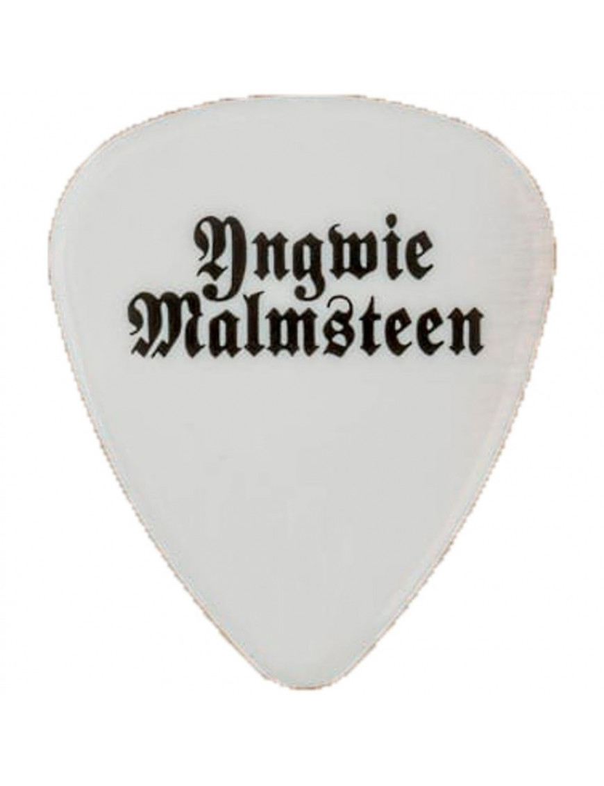 Bolsa 6 Púas Dunlop YJMP-01WH Yngwie Malmsteen 1,50 Blanca