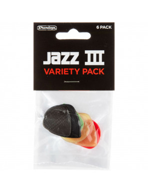 Bolsa 6 Púas Dunlop PVP-103 Variety Jazz III