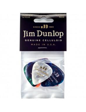 Bolsa 12 Púas Dunlop PVP-106 Variety Celluloid Medium