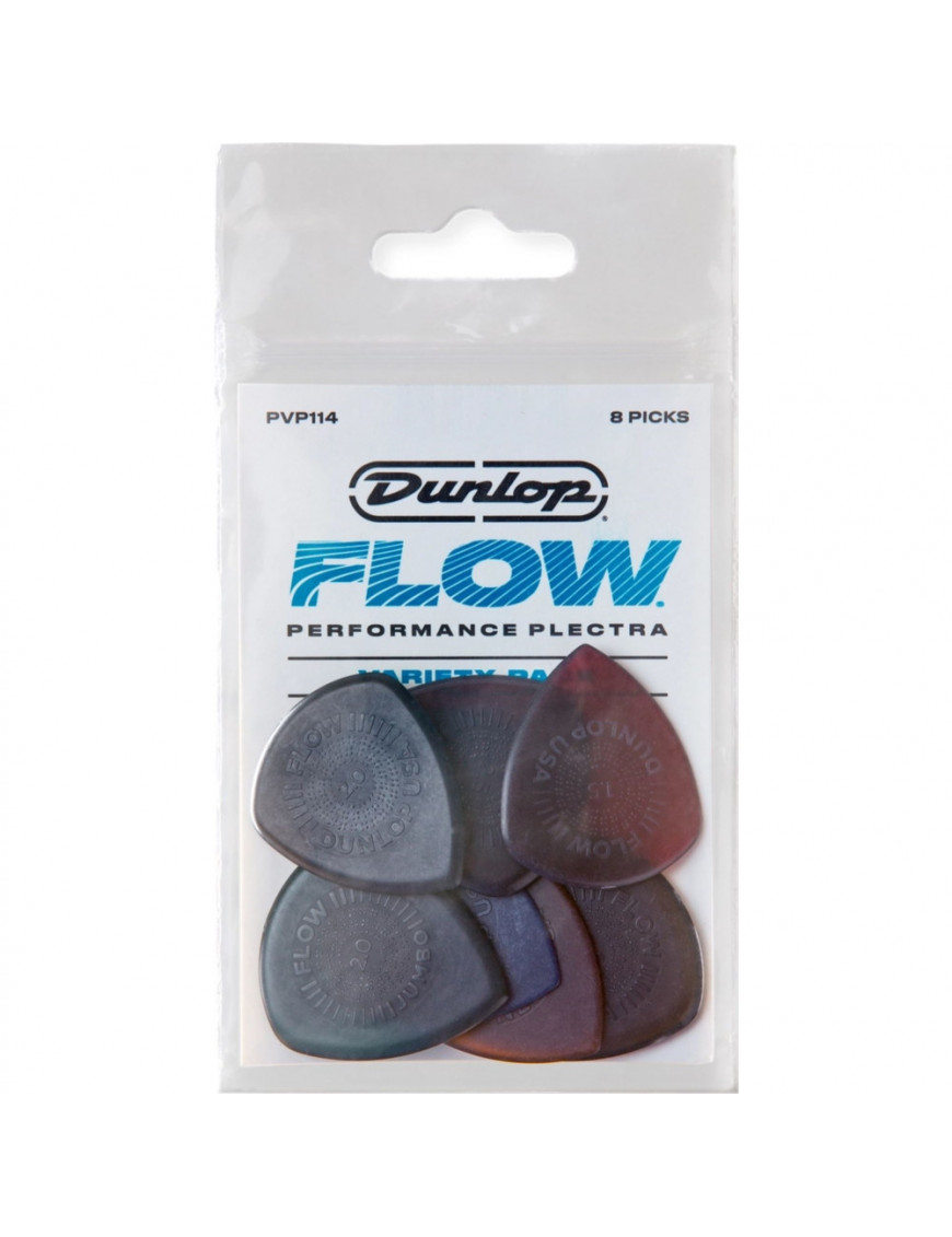 Bolsa 8 Púas Dunlop PVP-114 Variety Flow