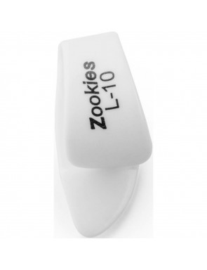 Bolsa 12 Púas Dunlop Z9003-L10 Dedal Zookies Large Angulo 10°