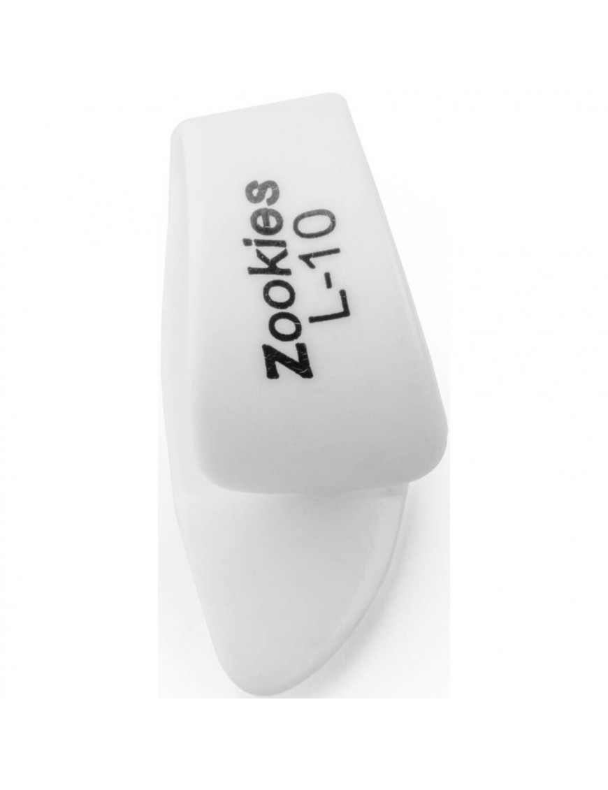 Bolsa 12 Púas Dunlop Z9003-L10 Dedal Zookies Large Angulo 10°
